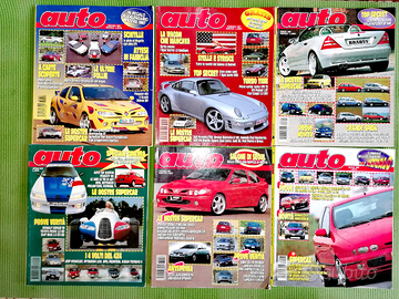 Riviste Auto Conti Editore 1996-1997-1998-1999