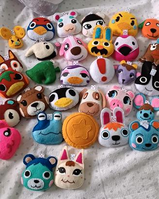 portachiavi animal crossing handmade