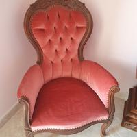 Poltrona antica da collezione