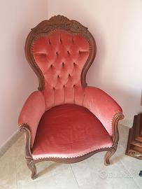 Poltrona antica da collezione