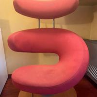 Poltrona stokke rossa modello PEEL originale