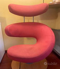 Poltrona stokke rossa modello PEEL originale