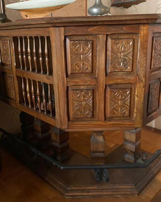 Bancone bar legno