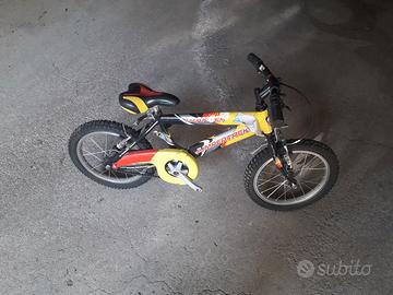 Bicicletta bambino smontata