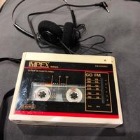 walkman radio cassette Impex anni 80 