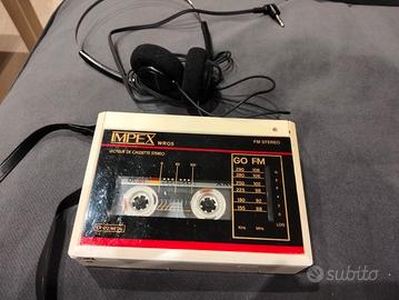 walkman radio cassette Impex anni 80 
