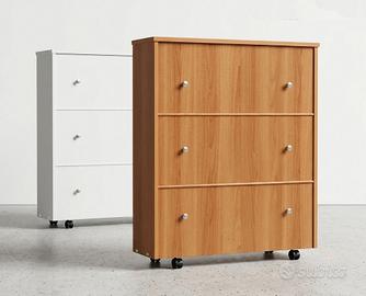 Mobile letto bianco paggetto con rete ortopedica