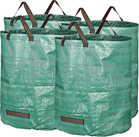 GardenMate 4X Borse da giardino 272L Antistrappo