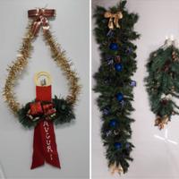 Decori natalizi per porte e pareti