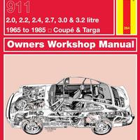 Manuale d'Officina Haynes Porsche 911 1965-1985