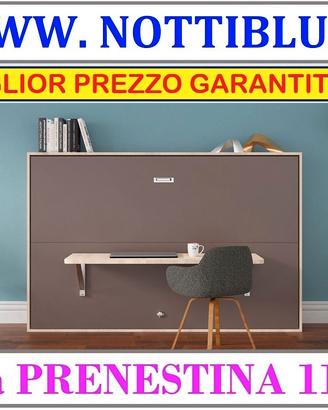 Letto a Scomparsa RUDY 1 piazza &1/2 by Notti Blu