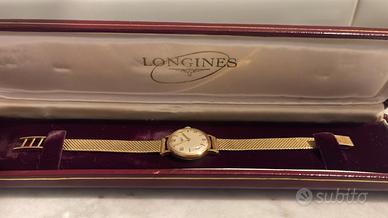 Orologio anno 1950 Longines in oro