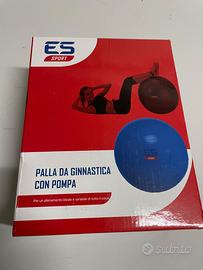 Palla da ginnastica con pompa