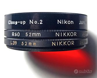 NIKON  Nikkor  accessori (paraluci, filtri, ecc) 