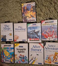 GIOCHI SEGA MASTER SYSTEM ITALIANI ALCUNI COMPLETI