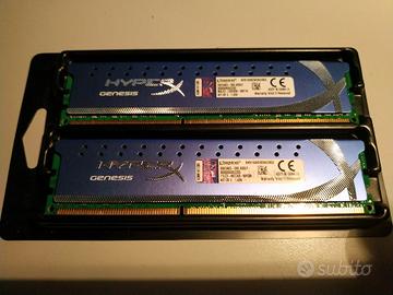 DDR3 8GB KIT(2x4GB)1600MHz YYPER genesis Kingston