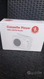 Radio voce e cassette recorder walkman