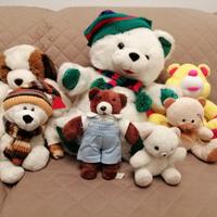 peluches vari