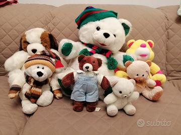 peluches vari