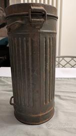 ww2 tubo maschera antigas tedesca 
