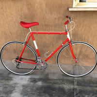Bici uomo stile fixed rossa