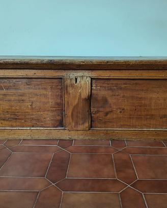 Cassapanca vintage in legno