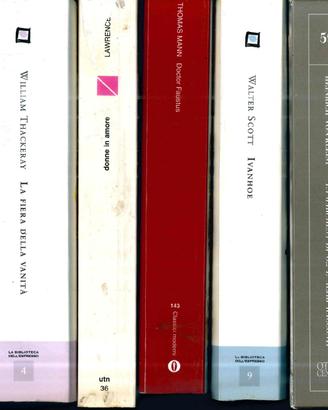 Lotto 5 Grandi Romanzi - Mann, Scott, Lawrence