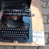 macchina da scrivere meccanica olinpia progres