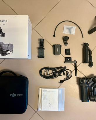 Stabilizzatore Dji RSC2 Pro Combo