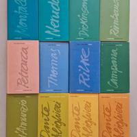 12 libri di poesia con testo a fronte