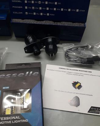 KIT LUCI ANGEL EYES LED BMW SERIE 3 E90 E 91