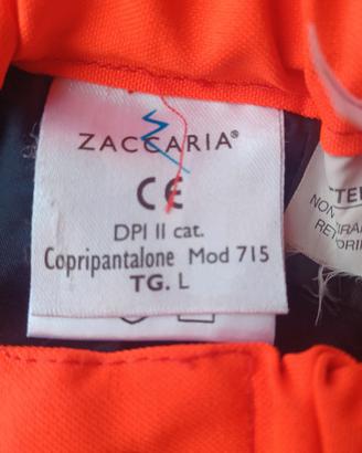 Pantalone Lavoro 118 Emergenza Cantiere TAGLIA L