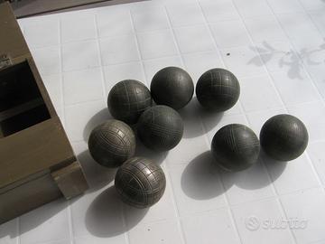 bocce in metallo