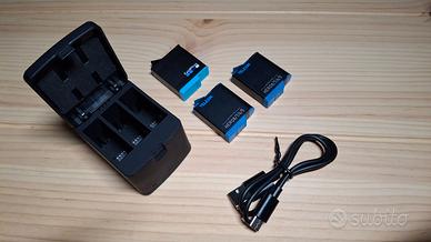 Caricabatterie GoPro + batterie