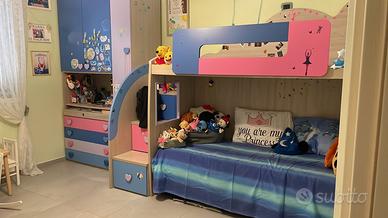 Letto a castello per stanzetta bambini