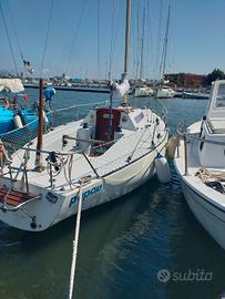 barca a vela 25 piedi 