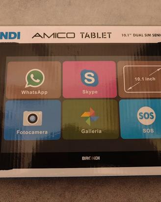 Brondi Amico Tablet 10.1 pollici, Wi-Fi e Rete 3G
