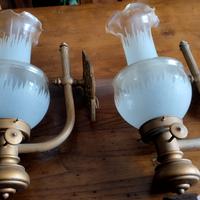 Coppia applique vintage 