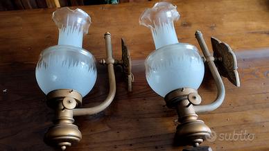 Coppia applique vintage 