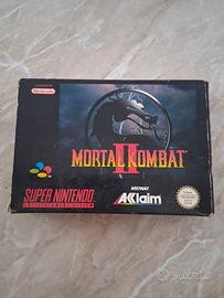 Mortal Kombat II SNES PAL COMPLETO BOX + MANUALE 