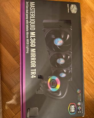 Cooler Master MasterLiquid ML360 Mirror TR4 NUOVO