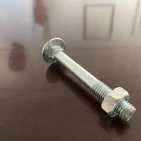 Bulloni a testa tonda (cavicchia) e dado esagonale