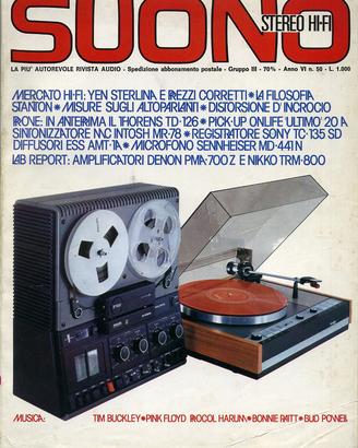 Riviste Suono giu-dic '76-'77