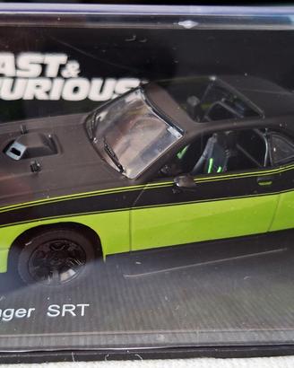 DODGE CHALLENGER SRT Fast & Furious scala 1:43 Nuo