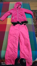 Pantaloni Sci Bambina - Icepeak Rosa come nuovi