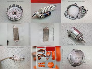 RICAMBI CARENE KTM SXF 450 4T EXC 2007 2010