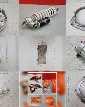 RICAMBI CARENE KTM SXF 450 4T EXC 2007 2010