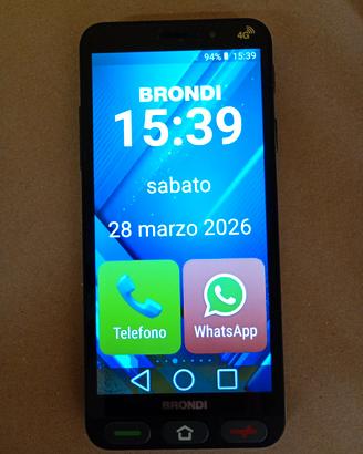 Brondi Amico Smartphone S 4G 5,7" DUAL SIM anziani