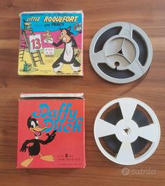 Filmini 8 mm Daffy Duck e Little Roquefort and Per