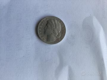 Repubblica Italiana moneta lire 1 anno 1949